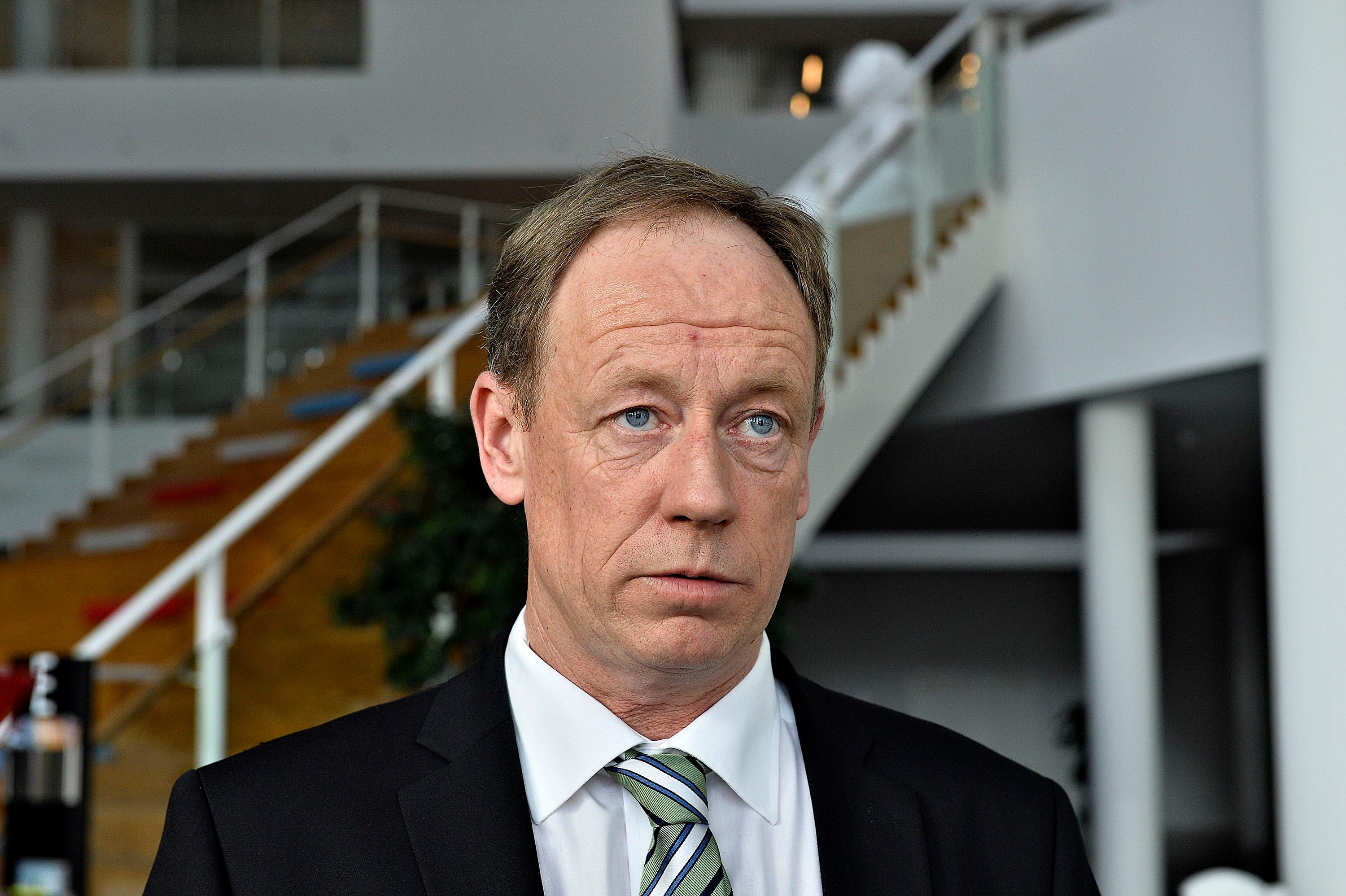 Viborgs borgmester, Torsten Nielsen, der overtog roret, da Søren Pape rykkede til det landspolitiske centrum, må føle sædet brænde under sig. Han udfordres ved KV17 af tre stærke kandidater. 
Foto: Anders Rye Skjoldjensen / Polfoto 