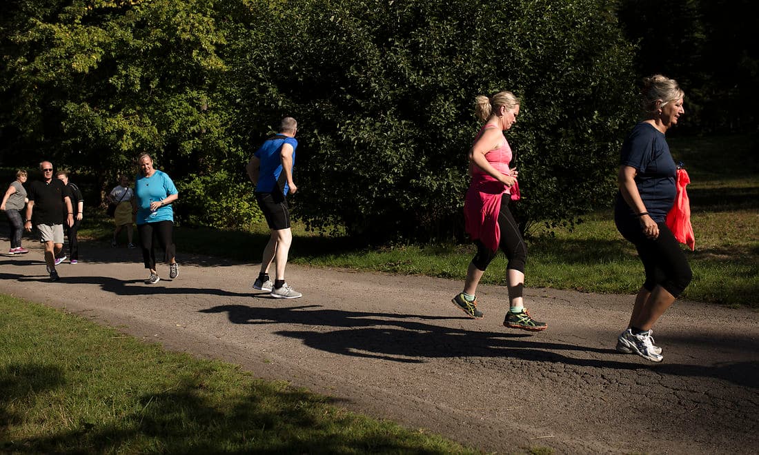 Træning for at undgå diabetes i Bernstorfparken i Gentofte. Lis Puggaard sad som borger med i opgaveudvalget ‘Sundhed i Gentofte’. Her var hun med til at lave en ny sundhedspolitik sammen med ni andre borgere og fem politikere.