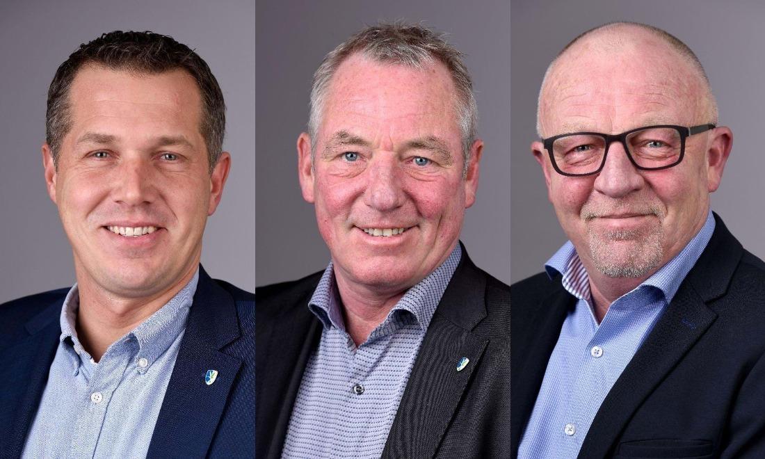 Michael Seiding Larsen (V), Michael Larsen (S) og Michael Larsen (R) sidder i kommunalbestyrelsen i Vordingborg. Ud fra billederne ovenfor har de tilsyneladende også samme tøjsmag. Kommunens borgmester hedder i øvrigt Mikael, mens der også er et andet byrådsmedlem med efternavnet Larsen.