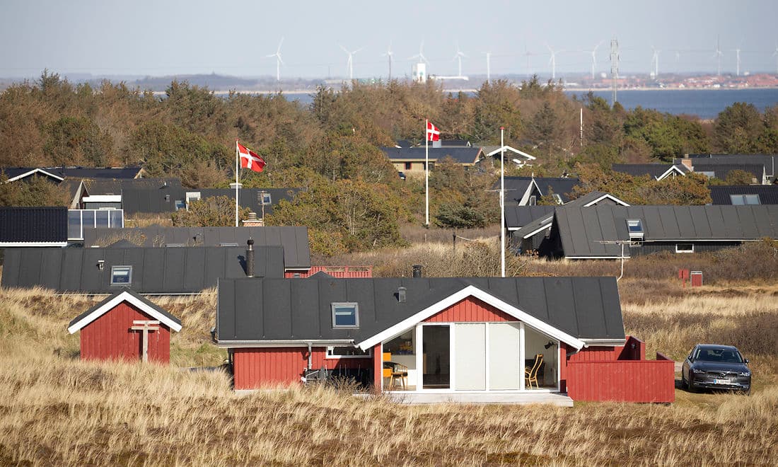 Med et lejebevis i hånden, kan tyske turister igen komme i sommerhus som her i Søndervig ved Ringkøbing.