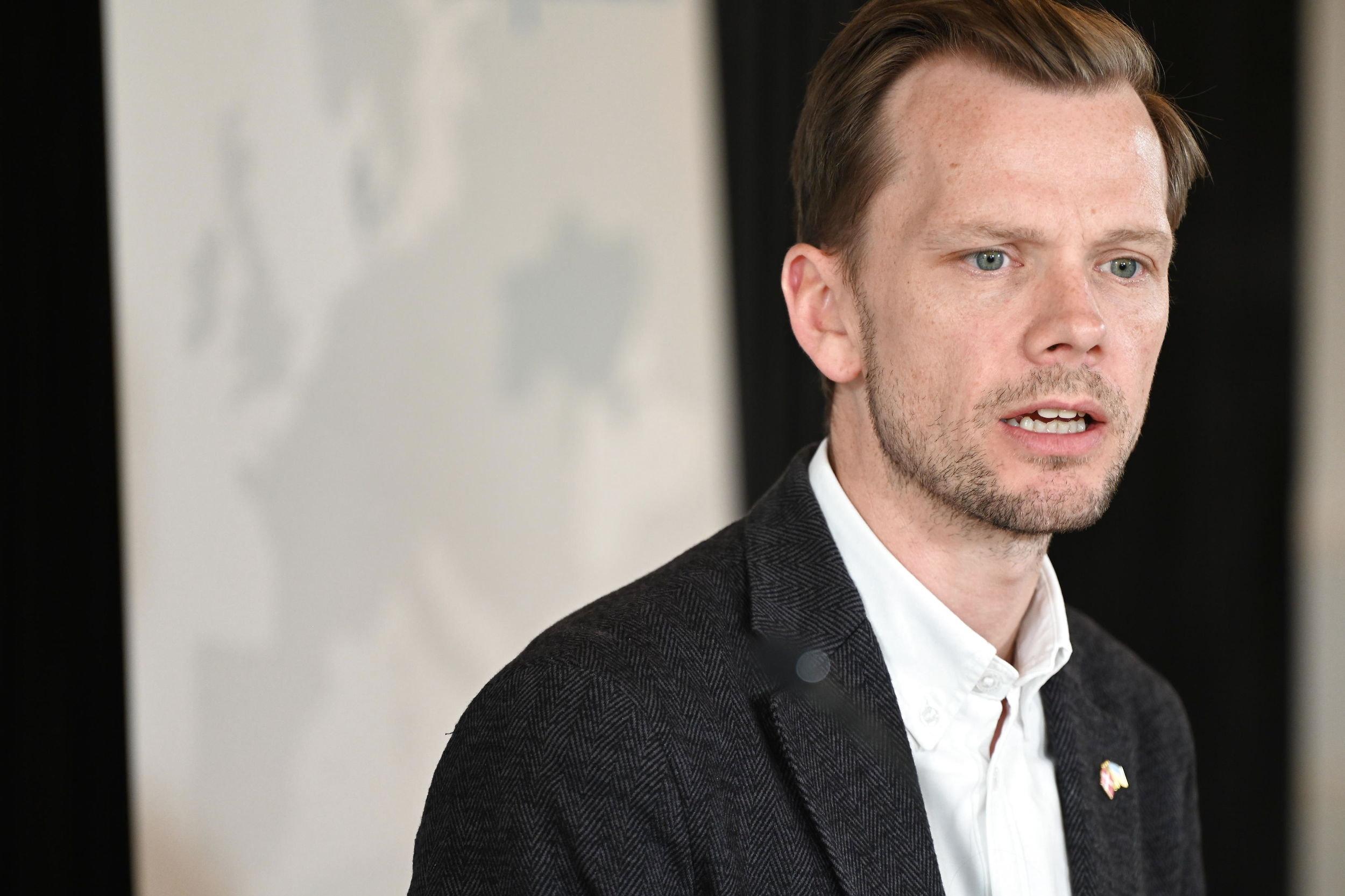 Beskæftigelsesminister Peter Hummelgaard (S) ser gerne, at ukrainerne fortsætter med at søge mod arbejdsmarkedet i samme tempo. (Arkivfoto)