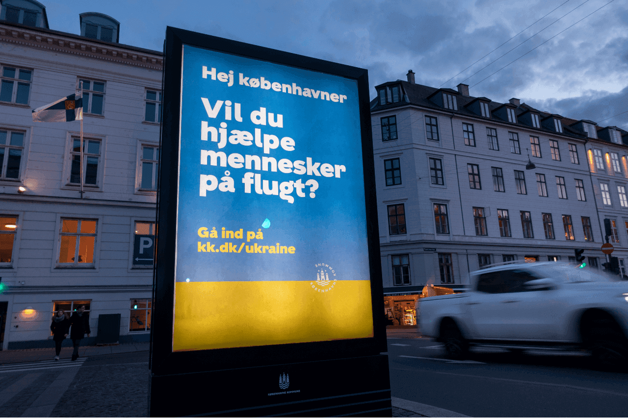 Privat indkvartering er nøglen for mange kommuner i forhold til at give ukrainske flygtninge tag over hovedet - I København opfordrer kommunen københavnere til at hjælpe til ved at være frivillig, donere tøj og ting eller hjælpe med at finde bolig.