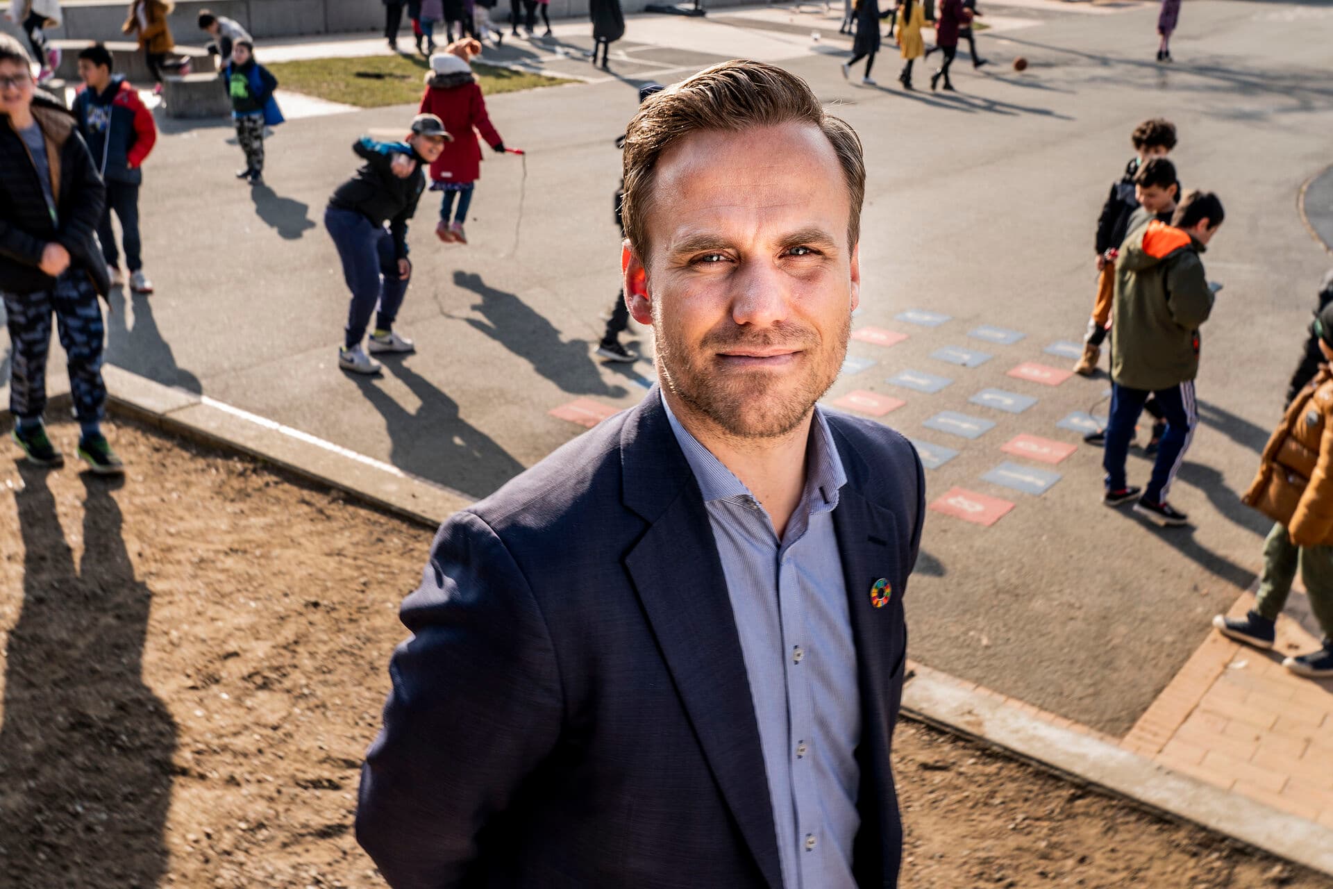 Succeshistorien fra Tingbjerg har høstet Marco Damgaard invitationer som oplægsholder i styrelser, ministerier, kommuner, på skoler og hos vores nordiske nabolande.