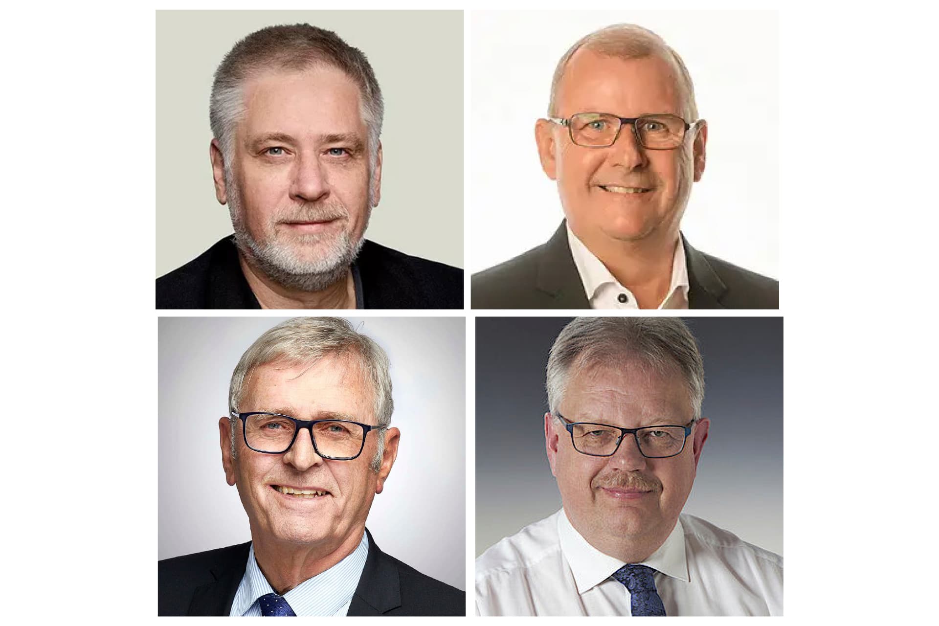 Mogens Gade (V), Knud Erik Langhoff (K), Hans Stavnsager (S) og Gert Jørgensen (K) stopper alle som borgmestre, men stiller stadig op til byrådet.