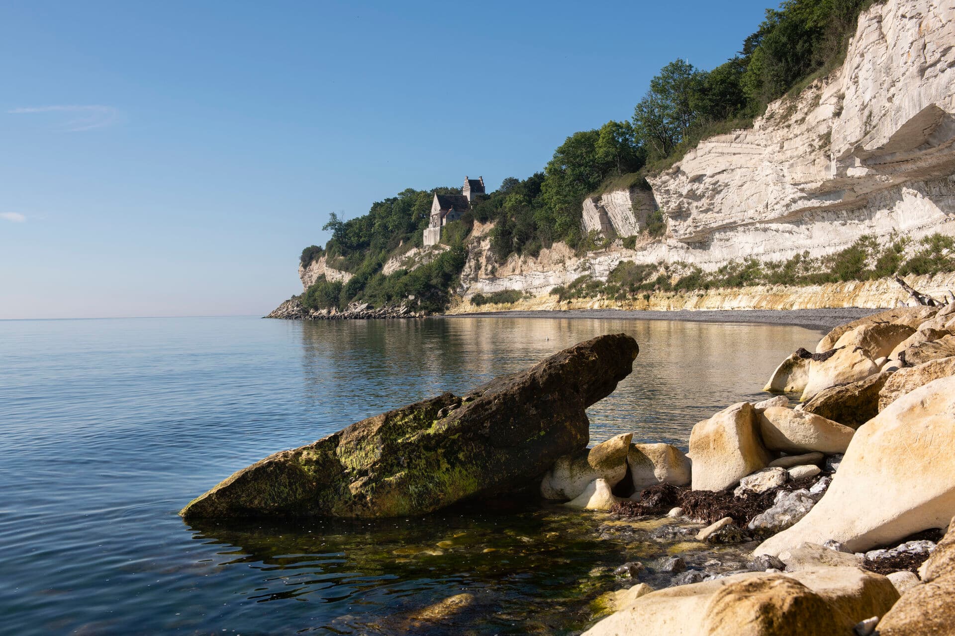 I Stevns Kommune er det bl.a. kulturarv, som Stevns Klint, der er grunden til, at der afsættes flere penge til kulturområdet. (Arkivfoto)
